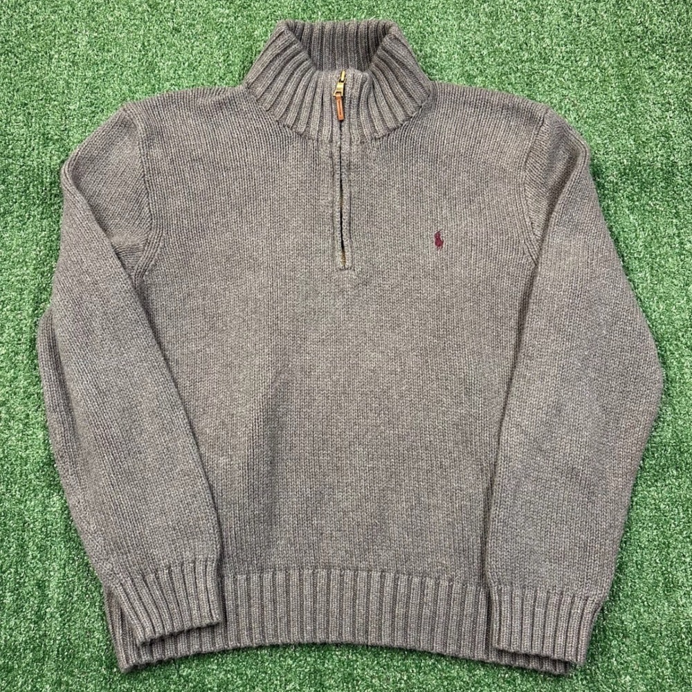 Vintage 90's Ralph Lauren Quarter Zip Sweater